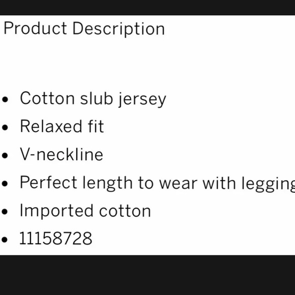 PINK BY V S Vneck T-SHIRT ⭐️ NWT - Picture 9 of 9